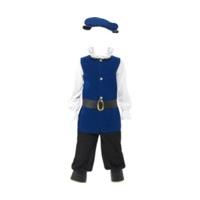 Smiffy\'s Tudor Boys Royal Blue Costume