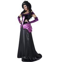 smiffys womens countess nocturna costume dress gloves size 12 14 