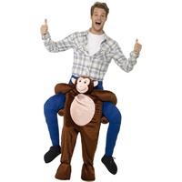 smiffys 24650 piggyback monkey costume one size