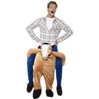 smiffys 24662 piggyback horse costume one size