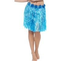 smiffys womens hawaiian hula skirt blue