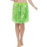 smiffys womens hawaiian hula skirt green