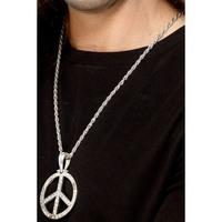 Smiffy\'s 60\'s Peace Sign Hippie Medallion