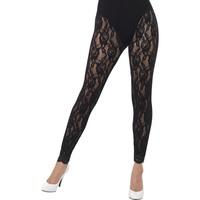 Smiffy\'s 44512 80s Lace Leggings (one Size)
