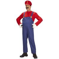 Small Adult\'s Super Plumber Costume