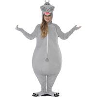 smiffys childrens madagascar gloria the hippo costume all in one jumps ...
