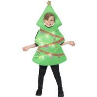 smiffys 21790sm christmas tree childrens costume small medium