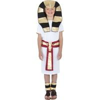 Smiffy\'s Children\'s Egyptian Boy Costume, Robe, Belt, Headpiece & Anklets, Ages