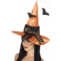 smiffys 45096 trick or treat witch halloween hat one size