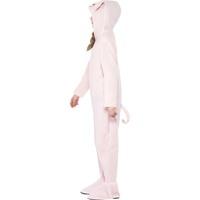 Smiffy\'s Children\'s Unisex All In One Pig Costume, Jumpsuit With Tail And Ears, 