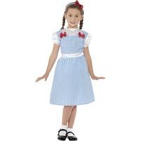 smiffys childrens country girl costume dress and headband ages 4 6 col ...