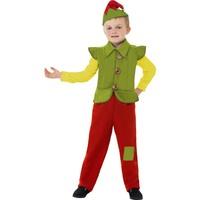 smiffys childrens elf boy costume tunic trousers and hat elf ages 10 1 ...