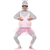 Smiffy\'s 43393 - ballerina Hippo Costume With Top Trousers Hat And Shoe Covers