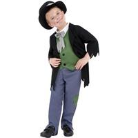 smiffys childrens dodgy victorian boy costume top trousers hat ages 4  ...