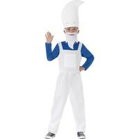 Smiffy\'s Children\'s Gnome Boy Costume, Dungarees With Attached Top, Beard And