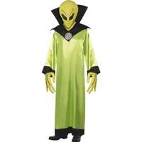 Smiffy\'s Men\'s Alien Lord Costume, Robe, Mask And Hands, Legends Of Evil, Size: