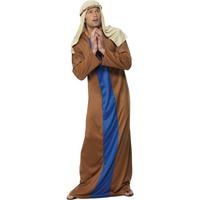 smiffys mens joseph costume robe headpiece size m colour brown and