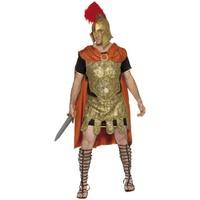 Smiffy\'s Men\'s Roman Soldier Tunic Costume, Cape, Tunic And Armour, 