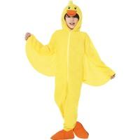 smiffys childrens unisex all in one duck costume jumpsuit with hood pa ...
