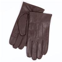 Smartouch Mens 3 Point Gloves Brown Small/Medium