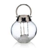 Small Mottled Glass Lantern