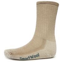 smartwool womens hiking medium crew socks beige