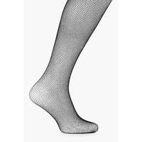 small scale fishnet tights black