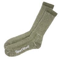 smartwool mens hike light crew socks khaki