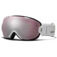 smith ios ski goggles white danger ignitor