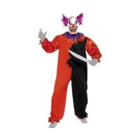 Smiffy\'s Cirque Sinister Scary Bo Bo The Clown Costume XL (33474)