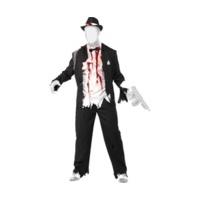 Smiffy\'s Zombie Gangster Costume