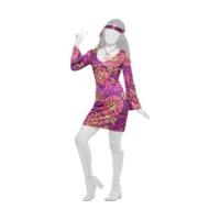 smiffys woodstock hippie chick costume l 45519