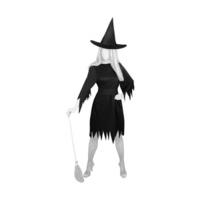 Smiffy\'s Spooky Witch Costume