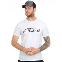 small blue mens alpinestars blaze classic 2017 t shirt