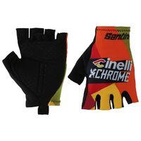 Small Black & Orange 2017 Santini Cinelli Chrome Summer Race Mitts