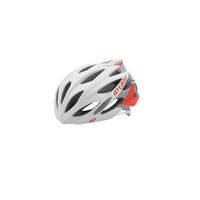 Small Matte White/turquoise/vermillion Ladies Giro Sonnet Road Bike Helmet