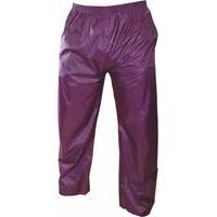 Small Aubergine Stormguard Packaway Trousers