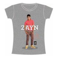 small grey ladies one direction zayn standing pose t shirt