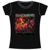 Small Black Iron Maiden From Fear To Eternity Ladies T-shirt.