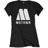 small black ladies motown m logo t shirt