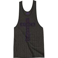 small charcoal grey ladies black sabbath vintage cross vest tee