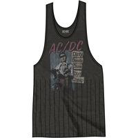 Small Black Ladies Ac/dc Dirty Deeds Done Dirt Cheap Vest Tee