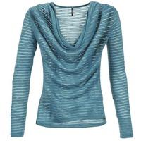 smash ignasi womens long sleeve t shirt in blue