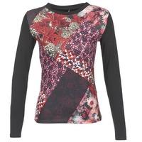 smash luisa womens long sleeve t shirt in multicolour