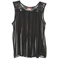 smash palta womens vest top in black