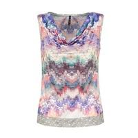 Smash PAISLEY women\'s Vest top in Multicolour