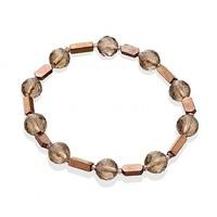 smoky bronze stretch bracelet