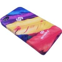 Snekz Case Coloured Feathers (iPhone 4/4S)