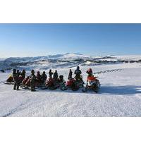 Snowmobiling on Mýrdalsjökull Glacier from Reykjavik