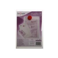 Snopake Polyfile Wallet A7 Clear 13306 - 5 Pack